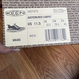 Keen wk400 men's 11.5 walking shoes